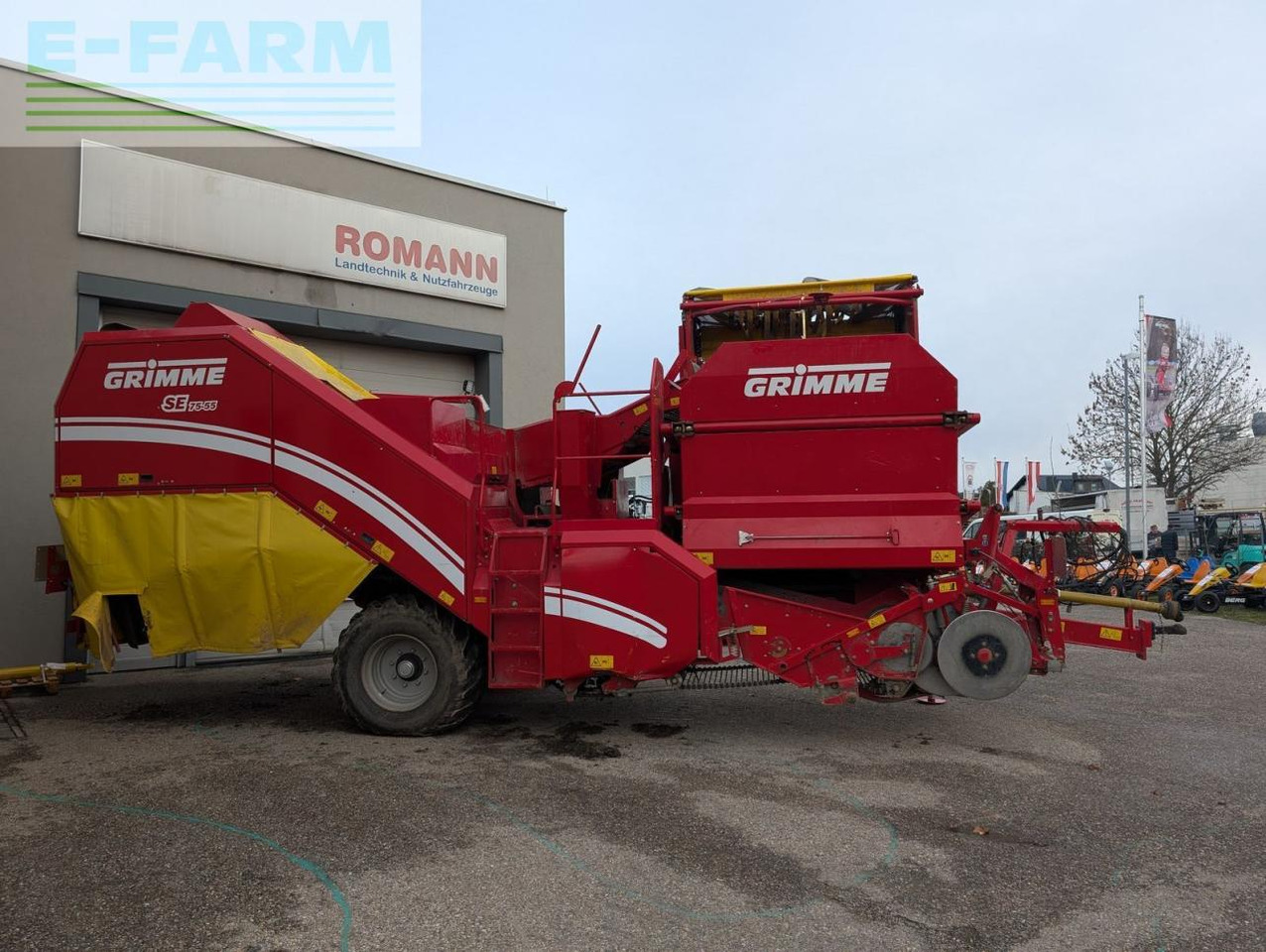 Perunannostokone Grimme se 75 - 55: kuva Perunannostokone Grimme se 75 - 55