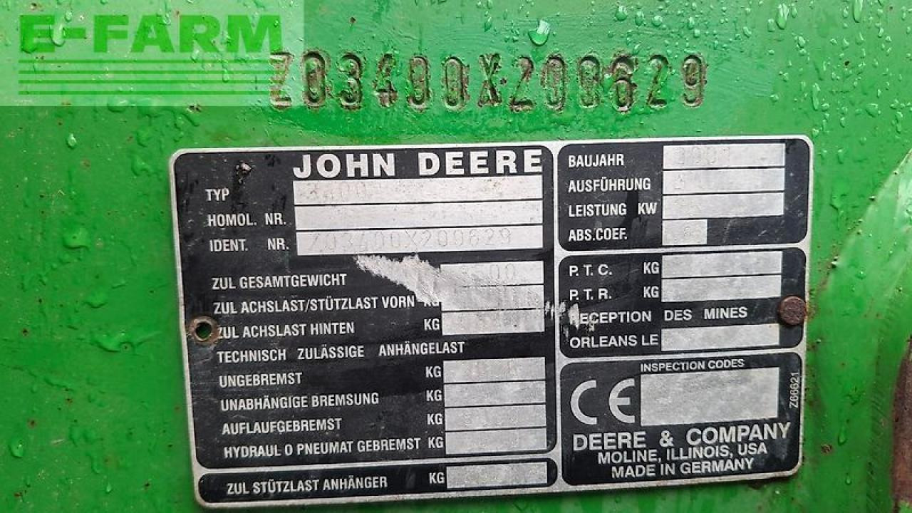 John Deere 3400 - Kurottaja: kuva John Deere 3400 - Kurottaja John Deere 3400 - Kurottaja: kuva John Deere 3400 - Kurottaja