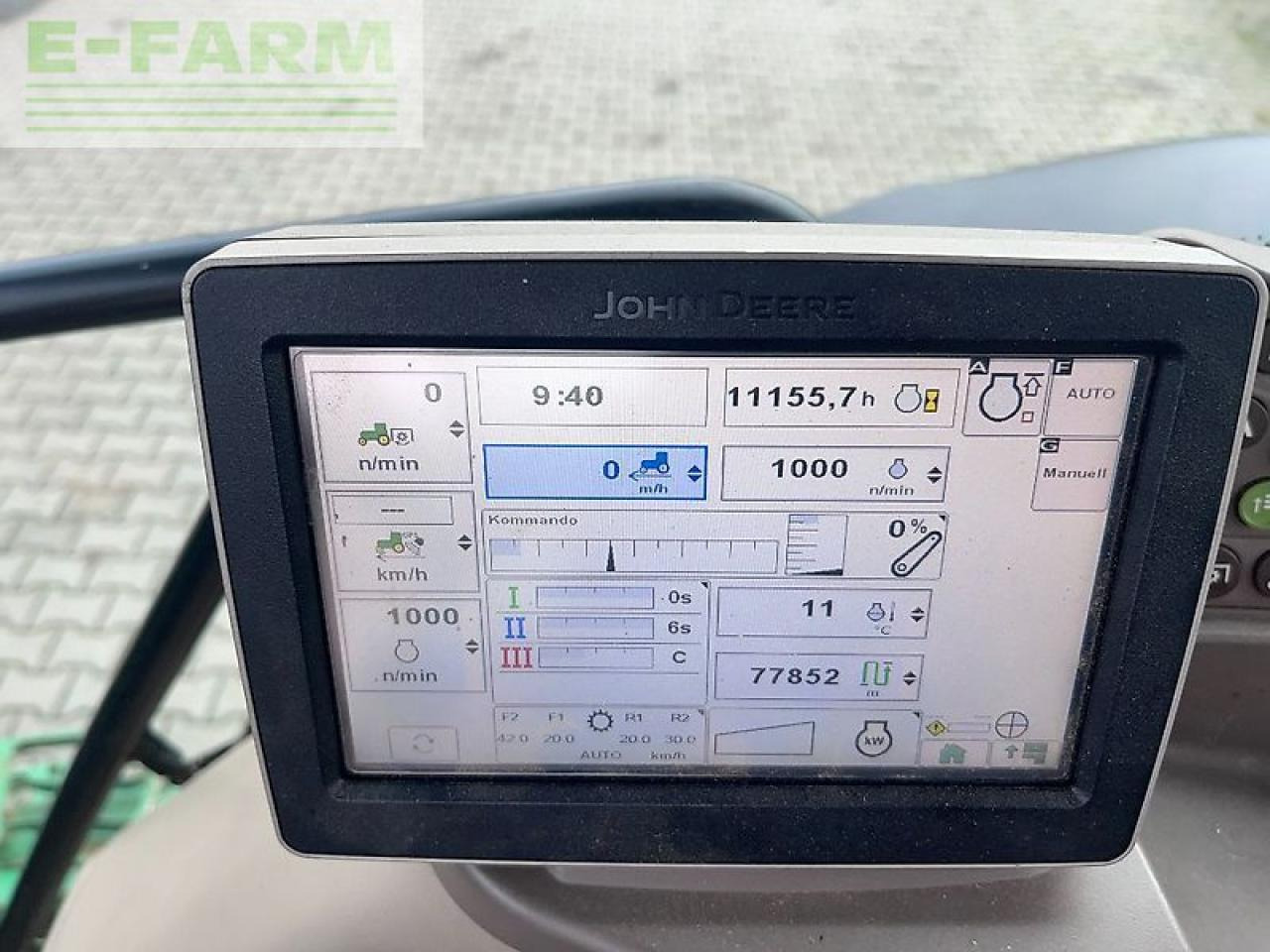 Traktori John Deere 6190r allradtraktor: kuva Traktori John Deere 6190r allradtraktor