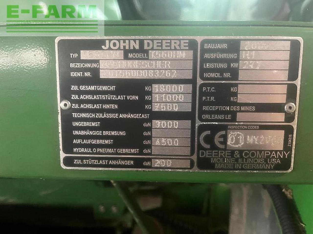 John Deere t560 hm - Leikkuupuimuri: kuva John Deere t560 hm - Leikkuupuimuri John Deere t560 hm - Leikkuupuimuri: kuva John Deere t560 hm - Leikkuupuimuri