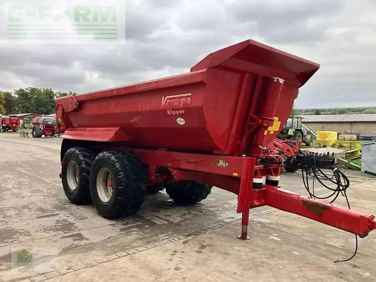 Krampe hp 20 - Maatalous kippiperävaunu: kuva Krampe hp 20 - Maatalous kippiperävaunu Krampe hp 20 - Maatalous kippiperävaunu: kuva Krampe hp 20 - Maatalous kippiperävaunu