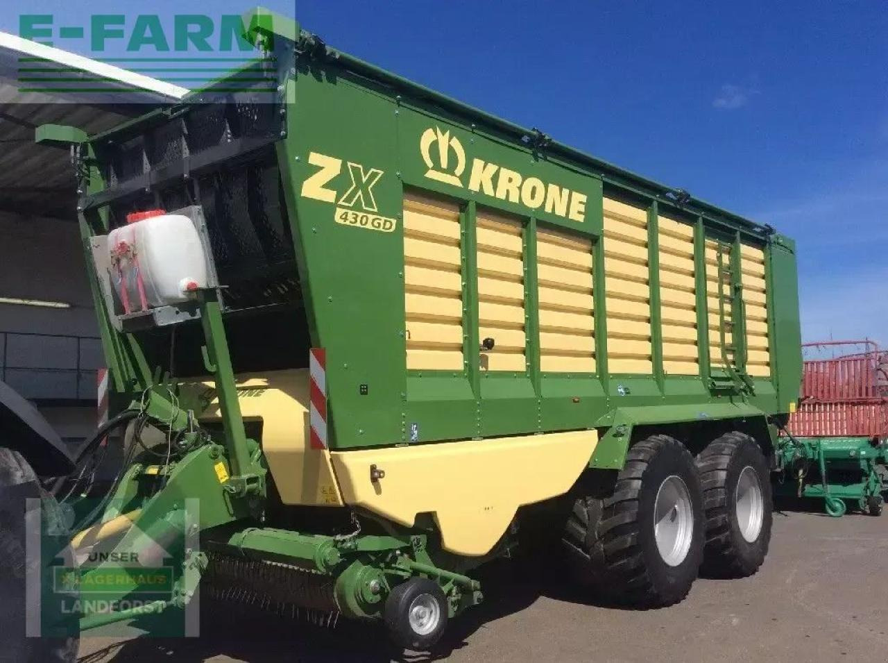 Krone zx 430 gd - Silppurivaunu: kuva Krone zx 430 gd - Silppurivaunu Krone zx 430 gd - Silppurivaunu: kuva Krone zx 430 gd - Silppurivaunu