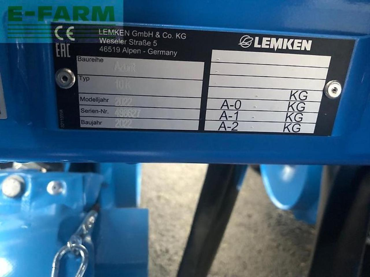 Lemken azurit 10 - Kylvökone: kuva Lemken azurit 10 - Kylvökone Lemken azurit 10 - Kylvökone: kuva Lemken azurit 10 - Kylvökone
