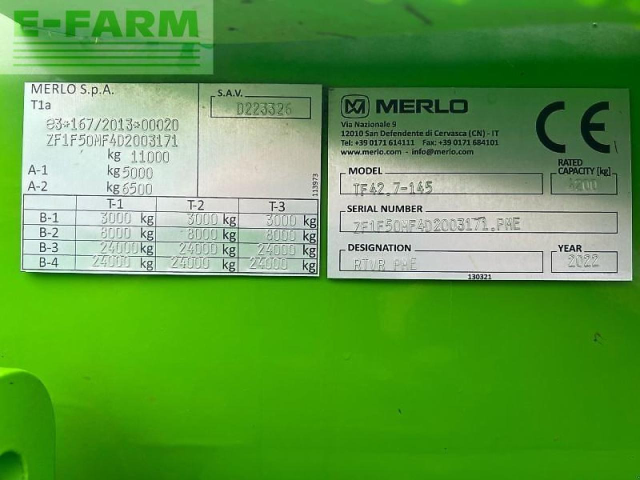 Kurottaja Merlo geb. teleskoplader merlo tf 42: kuva Kurottaja Merlo geb. teleskoplader merlo tf 42