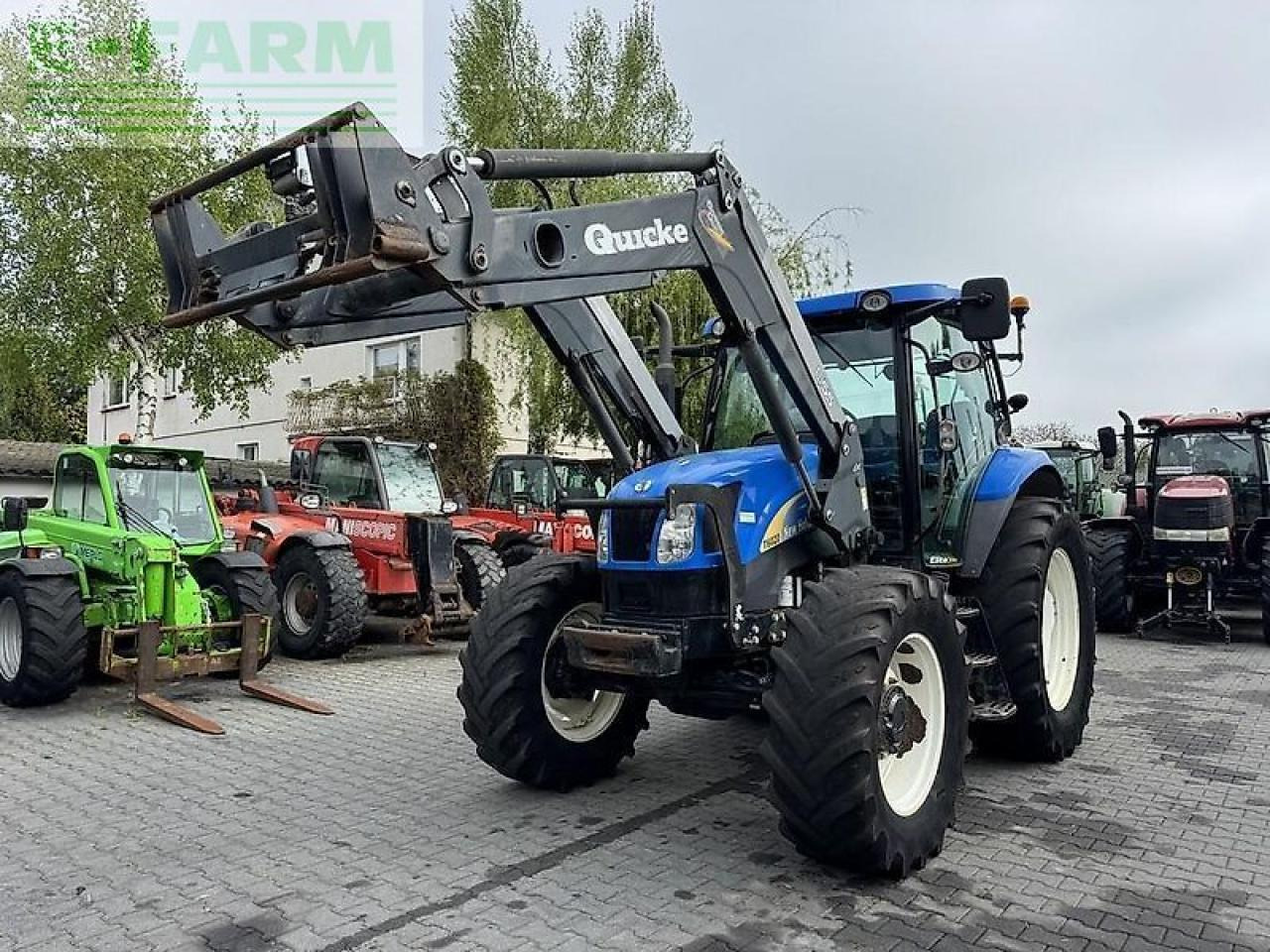 New Holland t6020 elite + quicke q55 Elite - Traktori: kuva New Holland t6020 elite + quicke q55 Elite - Traktori New Holland t6020 elite + quicke q55 Elite - Traktori: kuva New Holland t6020 elite + quicke q55 Elite - Traktori