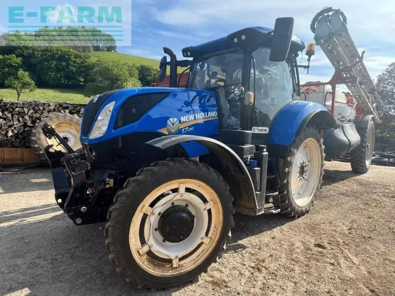 New Holland t7.210 - Traktori: kuva New Holland t7.210 - Traktori New Holland t7.210 - Traktori: kuva New Holland t7.210 - Traktori