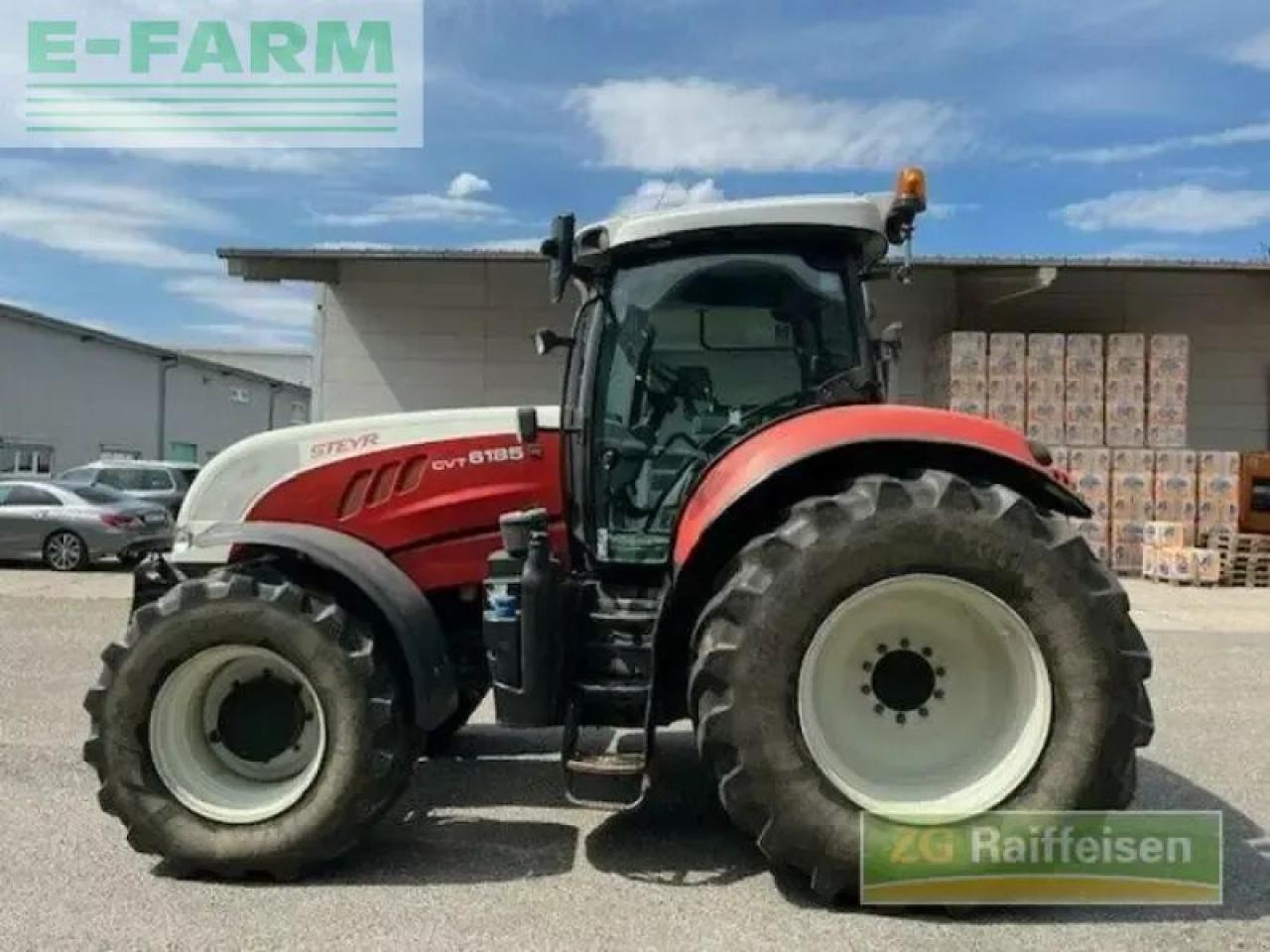 Traktori Steyr cvt 6185: kuva Traktori Steyr cvt 6185