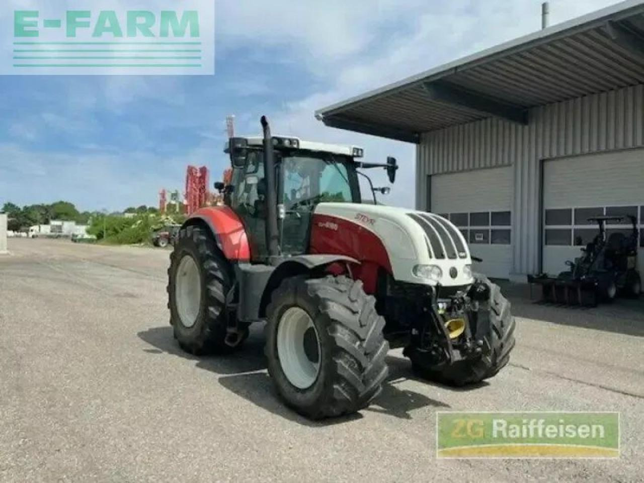 Traktori Steyr cvt 6185: kuva Traktori Steyr cvt 6185