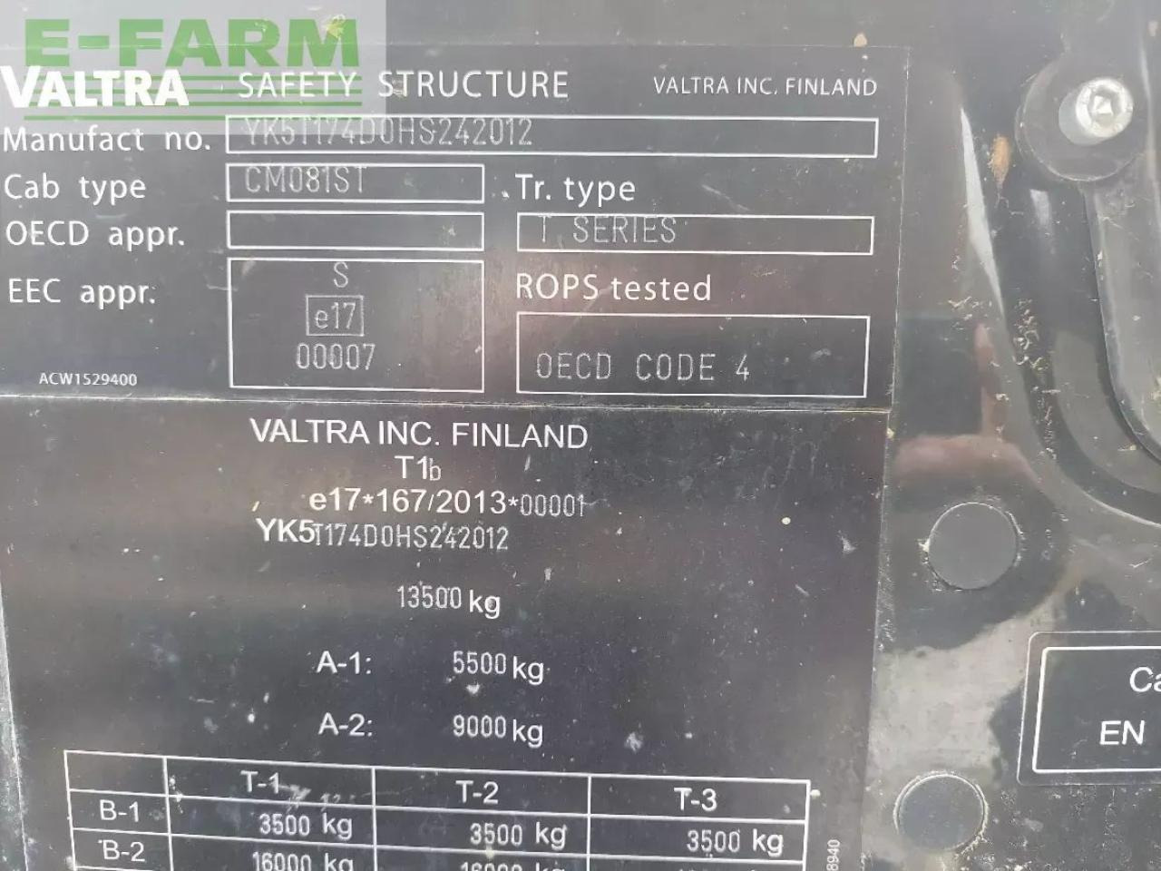 Valtra t 174e d smarttouch - Traktori: kuva Valtra t 174e d smarttouch - Traktori Valtra t 174e d smarttouch - Traktori: kuva Valtra t 174e d smarttouch - Traktori