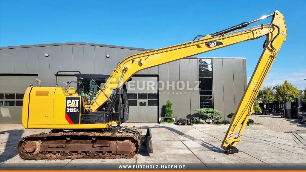 CAT 312 E L, Bagger mit Long Reach 12 m, Klima, Kamera - Telakaivukone: kuva CAT 312 E L, Bagger mit Long Reach 12 m, Klima, Kamera - Telakaivukone CAT 312 E L, Bagger mit Long Reach 12 m, Klima, Kamera - Telakaivukone: kuva CAT 312 E L, Bagger mit Long Reach 12 m, Klima, Kamera - Telakaivukone