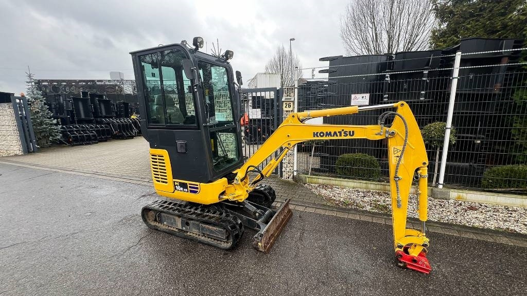 Komatsu PC 16 R-3HS, Minibagger mit Schnellwechsler MS 01 - Minikuormaaja: kuva Komatsu PC 16 R-3HS, Minibagger mit Schnellwechsler MS 01 - Minikuormaaja Komatsu PC 16 R-3HS, Minibagger mit Schnellwechsler MS 01 - Minikuormaaja: kuva Komatsu PC 16 R-3HS, Minibagger mit Schnellwechsler MS 01 - Minikuormaaja