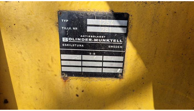 Kuormaaja Volvo BM 1254 Oltimer Radlader: kuva Kuormaaja Volvo BM 1254 Oltimer Radlader