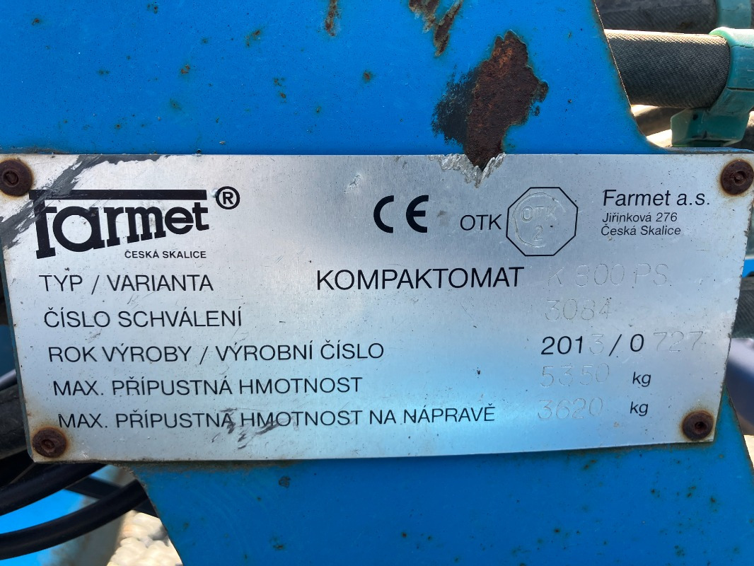 Farmet Kompaktomat K800 PS - Äes: kuva Farmet Kompaktomat K800 PS - Äes Farmet Kompaktomat K800 PS - Äes: kuva Farmet Kompaktomat K800 PS - Äes