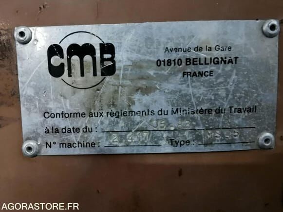CMB MS 45 - Muovikone: kuva CMB MS 45 - Muovikone CMB MS 45 - Muovikone: kuva CMB MS 45 - Muovikone