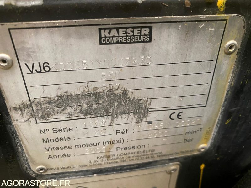 Compresseur KAESER M25 2008 TBE - Ilmakompressori: kuva Compresseur KAESER M25 2008 TBE - Ilmakompressori Compresseur KAESER M25 2008 TBE - Ilmakompressori: kuva Compresseur KAESER M25 2008 TBE - Ilmakompressori