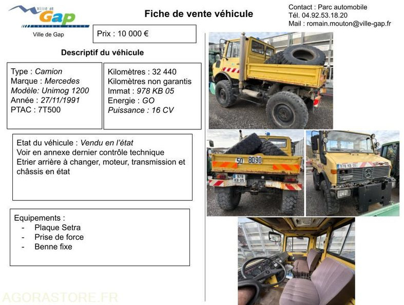 CAMION MERCEDES UNIMOG 1200 - Kuorma-auto: kuva CAMION MERCEDES UNIMOG 1200 - Kuorma-auto CAMION MERCEDES UNIMOG 1200 - Kuorma-auto: kuva CAMION MERCEDES UNIMOG 1200 - Kuorma-auto