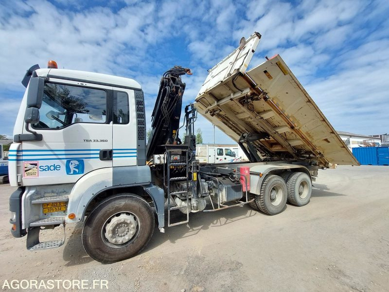 Camion 6x4 Tribenne/Grue - EV-196-SF / 2008 / 354 442 KM - Kuorma-auto: kuva Camion 6x4 Tribenne/Grue - EV-196-SF / 2008 / 354 442 KM - Kuorma-auto Camion 6x4 Tribenne/Grue - EV-196-SF / 2008 / 354 442 KM - Kuorma-auto: kuva Camion 6x4 Tribenne/Grue - EV-196-SF / 2008 / 354 442 KM - Kuorma-auto