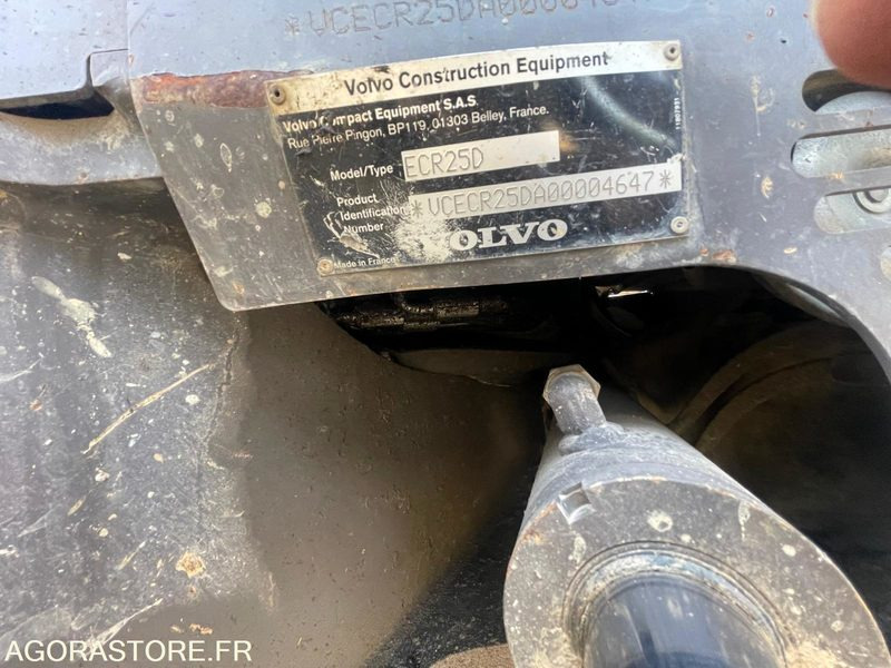 MINI-PELLE VOLVO ECR25D 2016 4700 HEURES - Kaivuri: kuva MINI-PELLE VOLVO ECR25D 2016 4700 HEURES - Kaivuri MINI-PELLE VOLVO ECR25D 2016 4700 HEURES - Kaivuri: kuva MINI-PELLE VOLVO ECR25D 2016 4700 HEURES - Kaivuri