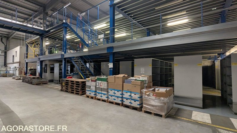 Mezzanine métallique 2 niveaux - Työkalu/ Laitteet: kuva Mezzanine métallique 2 niveaux - Työkalu/ Laitteet Mezzanine métallique 2 niveaux - Työkalu/ Laitteet: kuva Mezzanine métallique 2 niveaux - Työkalu/ Laitteet