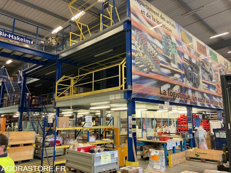 Mezzanine métallique 2 niveaux - Työkalu/ Laitteet: kuva Mezzanine métallique 2 niveaux - Työkalu/ Laitteet Mezzanine métallique 2 niveaux - Työkalu/ Laitteet: kuva Mezzanine métallique 2 niveaux - Työkalu/ Laitteet