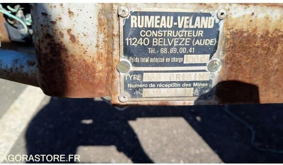 Remorque RUMEAU - DD-018-KQ - Alusta perävaunu: kuva Remorque RUMEAU - DD-018-KQ - Alusta perävaunu Remorque RUMEAU - DD-018-KQ - Alusta perävaunu: kuva Remorque RUMEAU - DD-018-KQ - Alusta perävaunu