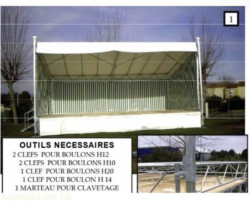 SCENE/PODIUM AVEC COUVERTURE - Työkalu/ Laitteet: kuva SCENE/PODIUM AVEC COUVERTURE - Työkalu/ Laitteet SCENE/PODIUM AVEC COUVERTURE - Työkalu/ Laitteet: kuva SCENE/PODIUM AVEC COUVERTURE - Työkalu/ Laitteet