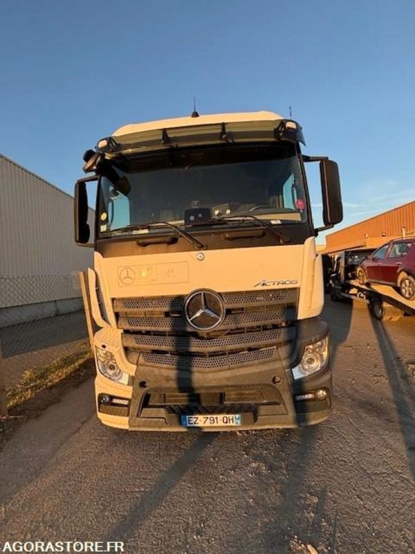 TRACTEUR 4X2 MERCEDES ACTROS 1845 2018 385 000 KM + BENNE ALUMINIUM SHMITZ 2016 - Vetopöytäauto: kuva TRACTEUR 4X2 MERCEDES ACTROS 1845 2018 385 000 KM + BENNE ALUMINIUM SHMITZ 2016 - Vetopöytäauto TRACTEUR 4X2 MERCEDES ACTROS 1845 2018 385 000 KM + BENNE ALUMINIUM SHMITZ 2016 - Vetopöytäauto: kuva TRACTEUR 4X2 MERCEDES ACTROS 1845 2018 385 000 KM + BENNE ALUMINIUM SHMITZ 2016 - Vetopöytäauto