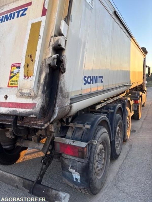 Vetopöytäauto TRACTEUR 4X2 MERCEDES ACTROS 1845 2018 385 000 KM + BENNE ALUMINIUM SHMITZ 2016: kuva Vetopöytäauto TRACTEUR 4X2 MERCEDES ACTROS 1845 2018 385 000 KM + BENNE ALUMINIUM SHMITZ 2016