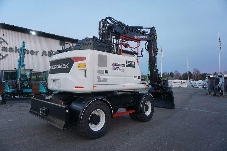 Hidromek HMK 150 WR-5 - Pyöräalustainen kaivinkone: kuva Hidromek HMK 150 WR-5 - Pyöräalustainen kaivinkone Hidromek HMK 150 WR-5 - Pyöräalustainen kaivinkone: kuva Hidromek HMK 150 WR-5 - Pyöräalustainen kaivinkone