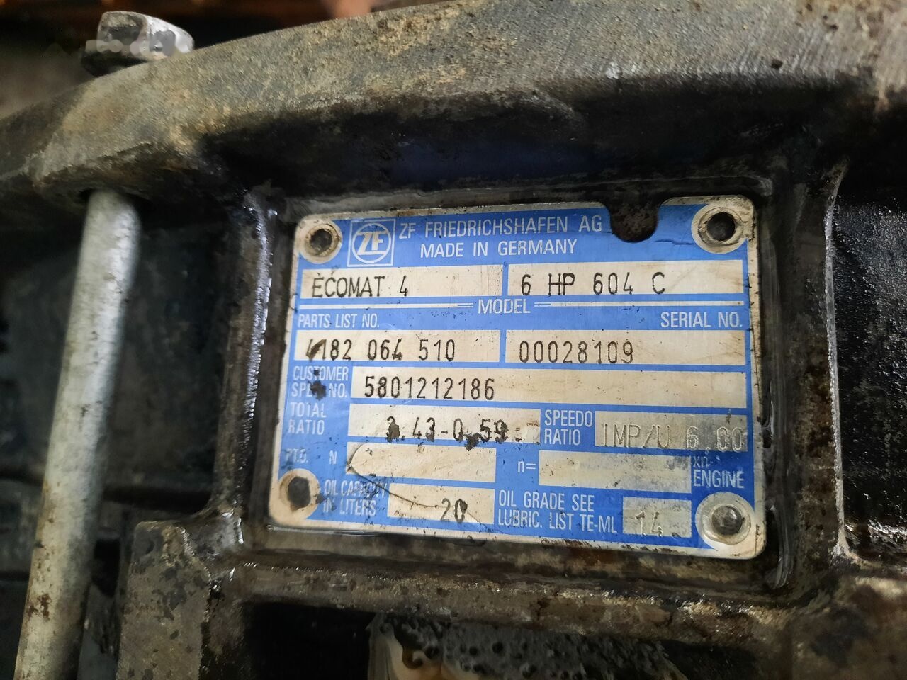 IVECO ZF 6HP604C Cursor 8. 6HP594C IVECO Cursor 8 - Vaihdelaatikko - Bussi: kuva IVECO ZF 6HP604C Cursor 8. 6HP594C IVECO Cursor 8 - Vaihdelaatikko - Bussi IVECO ZF 6HP604C Cursor 8. 6HP594C IVECO Cursor 8 - Vaihdelaatikko - Bussi: kuva IVECO ZF 6HP604C Cursor 8. 6HP594C IVECO Cursor 8 - Vaihdelaatikko - Bussi
