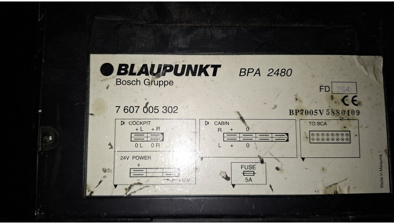 Volvo Blaupunkt BPA49 - Ohjainyksikkö: kuva Volvo Blaupunkt BPA49 - Ohjainyksikkö Volvo Blaupunkt BPA49 - Ohjainyksikkö: kuva Volvo Blaupunkt BPA49 - Ohjainyksikkö