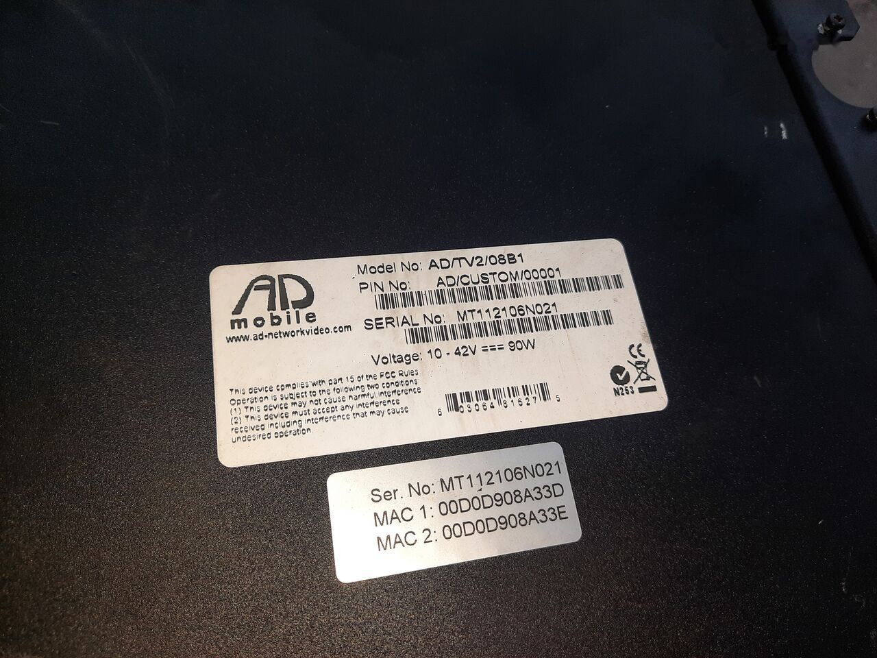 Uusi Ohjaamo ja sisustus - Bussi Volvo Video system x-dmr 8 R8 Compact RJ45: kuva Uusi Ohjaamo ja sisustus - Bussi Volvo Video system x-dmr 8 R8 Compact RJ45