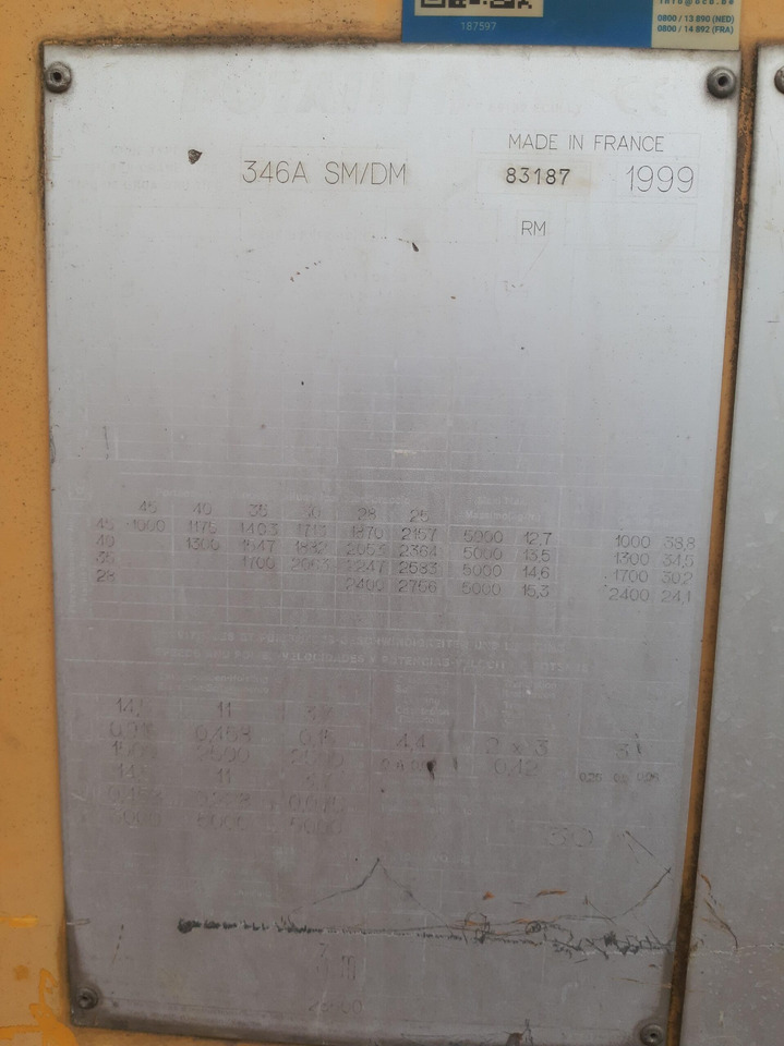 Potain GTMR 346A - Linkkunosturi: kuva Potain GTMR 346A - Linkkunosturi Potain GTMR 346A - Linkkunosturi: kuva Potain GTMR 346A - Linkkunosturi