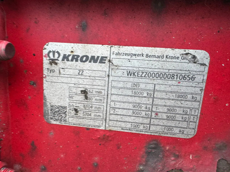 Dolly perävaunu Krone ZZ 2X SAF AXLE UITSCHUIFBARE AANSLUITING: kuva Dolly perävaunu Krone ZZ 2X SAF AXLE UITSCHUIFBARE AANSLUITING Dolly perävaunu Krone ZZ 2X SAF AXLE UITSCHUIFBARE AANSLUITING: kuva Dolly perävaunu Krone ZZ 2X SAF AXLE UITSCHUIFBARE AANSLUITING