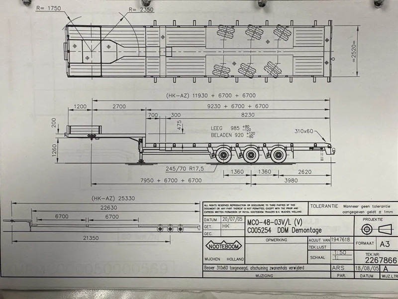 Nooteboom MCO-48-03V/L, DOUBLE EXTENDABLE, TOTAL 26.53 METERS - Apuvaunu puoliperävaunu: kuva Nooteboom MCO-48-03V/L, DOUBLE EXTENDABLE, TOTAL 26.53 METERS - Apuvaunu puoliperävaunu Nooteboom MCO-48-03V/L, DOUBLE EXTENDABLE, TOTAL 26.53 METERS - Apuvaunu puoliperävaunu: kuva Nooteboom MCO-48-03V/L, DOUBLE EXTENDABLE, TOTAL 26.53 METERS - Apuvaunu puoliperävaunu