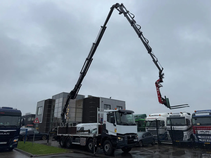 Renault C430 8X4 - EURO 6 + HIAB 288 E-5 + JIB 70X-4 + REMOTE + FULL STEEL SUSP. TÜV TILL 12-2025 - Nosturiauto: kuva Renault C430 8X4 - EURO 6 + HIAB 288 E-5 + JIB 70X-4 + REMOTE + FULL STEEL SUSP. TÜV TILL 12-2025 - Nosturiauto Renault C430 8X4 - EURO 6 + HIAB 288 E-5 + JIB 70X-4 + REMOTE + FULL STEEL SUSP. TÜV TILL 12-2025 - Nosturiauto: kuva Renault C430 8X4 - EURO 6 + HIAB 288 E-5 + JIB 70X-4 + REMOTE + FULL STEEL SUSP. TÜV TILL 12-2025 - Nosturiauto
