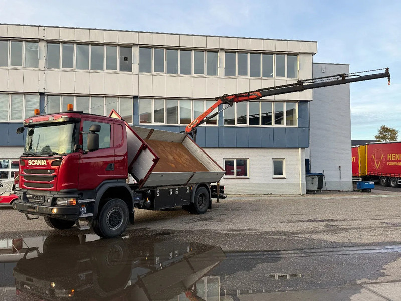 Scania G370 4X4 EURO 6 + 3-SIDE TIPPER + PALFINGER PK9002 + REMOTE - Nosturiauto: kuva Scania G370 4X4 EURO 6 + 3-SIDE TIPPER + PALFINGER PK9002 + REMOTE - Nosturiauto Scania G370 4X4 EURO 6 + 3-SIDE TIPPER + PALFINGER PK9002 + REMOTE - Nosturiauto: kuva Scania G370 4X4 EURO 6 + 3-SIDE TIPPER + PALFINGER PK9002 + REMOTE - Nosturiauto