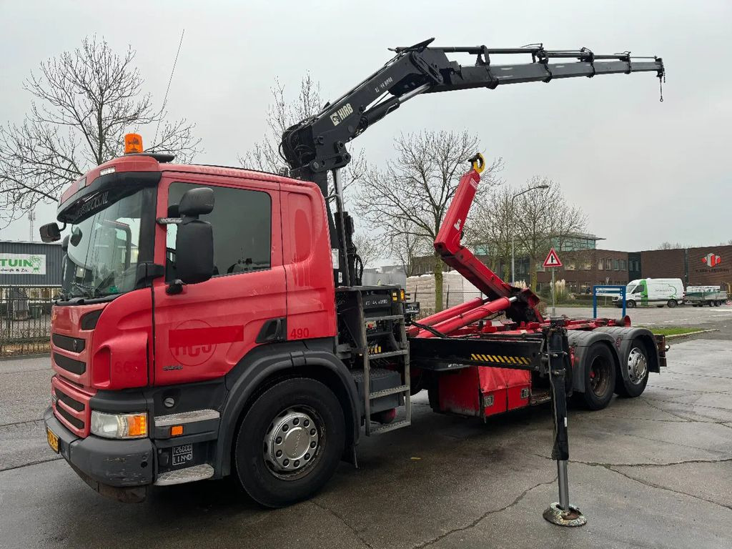 Scania P320 6X2 HIAB 144 CRANE + HIAB HOOK 20T + REMOTE - Koukkulava kuorma-auto, Nosturiauto: kuva Scania P320 6X2 HIAB 144 CRANE + HIAB HOOK 20T + REMOTE - Koukkulava kuorma-auto, Nosturiauto Scania P320 6X2 HIAB 144 CRANE + HIAB HOOK 20T + REMOTE - Koukkulava kuorma-auto, Nosturiauto: kuva Scania P320 6X2 HIAB 144 CRANE + HIAB HOOK 20T + REMOTE - Koukkulava kuorma-auto, Nosturiauto