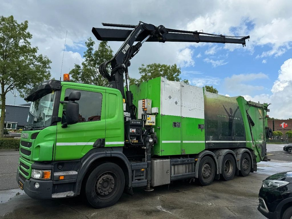 Scania P360 8X2 - HIAB 211BW-3 + FAUN VARIOPRESS - ONLY - Roska-auto: kuva Scania P360 8X2 - HIAB 211BW-3 + FAUN VARIOPRESS - ONLY - Roska-auto Scania P360 8X2 - HIAB 211BW-3 + FAUN VARIOPRESS - ONLY - Roska-auto: kuva Scania P360 8X2 - HIAB 211BW-3 + FAUN VARIOPRESS - ONLY - Roska-auto