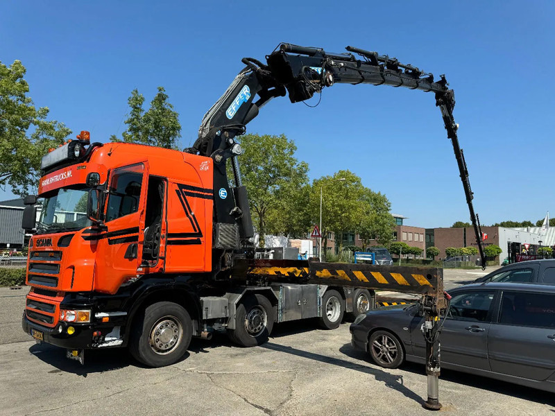Scania R560 V8 8X2 + EFFER CRANE 1550 6S + FLYJIP 6XHYDR + REMOTE + WINCH - Nosturiauto: kuva Scania R560 V8 8X2 + EFFER CRANE 1550 6S + FLYJIP 6XHYDR + REMOTE + WINCH - Nosturiauto Scania R560 V8 8X2 + EFFER CRANE 1550 6S + FLYJIP 6XHYDR + REMOTE + WINCH - Nosturiauto: kuva Scania R560 V8 8X2 + EFFER CRANE 1550 6S + FLYJIP 6XHYDR + REMOTE + WINCH - Nosturiauto