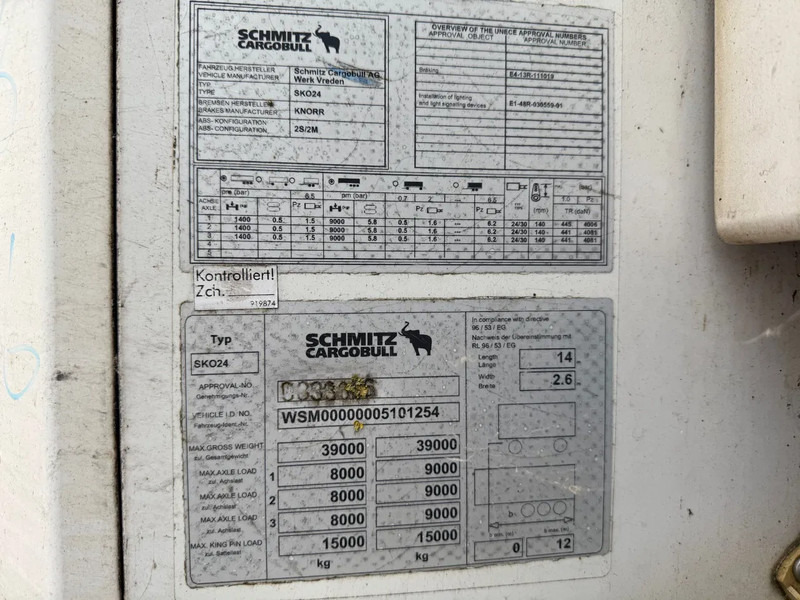 Schmitz Cargobull Schmitz Cargobull PRICES FROM €6950 TO €8950,- 40 X CARRIER 1850 MT D/E SAF AXELS - Refrigeraattori puoliperävaunu: kuva Schmitz Cargobull Schmitz Cargobull PRICES FROM €6950 TO €8950,- 40 X CARRIER 1850 MT D/E SAF AXELS - Refrigeraattori puoliperävaunu Schmitz Cargobull Schmitz Cargobull PRICES FROM €6950 TO €8950,- 40 X CARRIER 1850 MT D/E SAF AXELS - Refrigeraattori puoliperävaunu: kuva Schmitz Cargobull Schmitz Cargobull PRICES FROM €6950 TO €8950,- 40 X CARRIER 1850 MT D/E SAF AXELS - Refrigeraattori puoliperävaunu