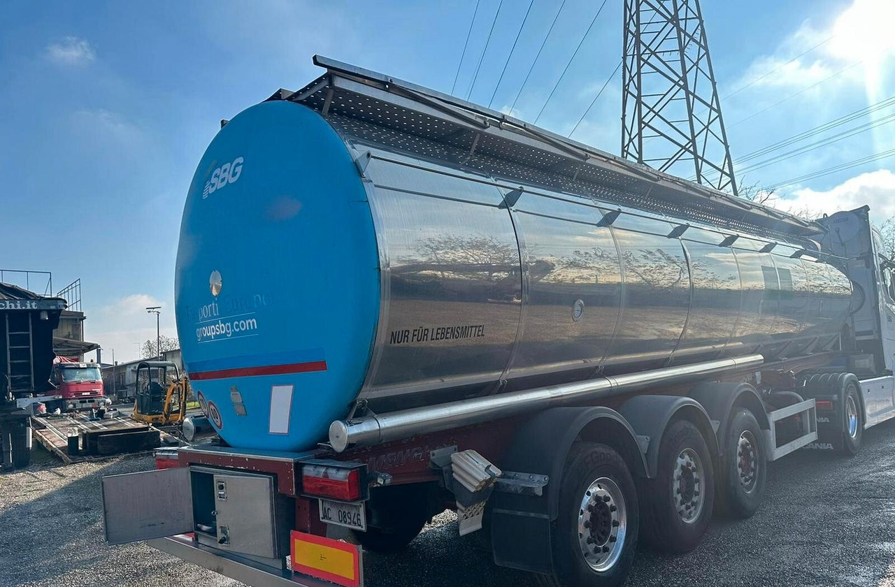 Semirimorchio cisterna Menci trasporto alimentari - Säiliöpuoliperävaunu: kuva Semirimorchio cisterna Menci trasporto alimentari - Säiliöpuoliperävaunu Semirimorchio cisterna Menci trasporto alimentari - Säiliöpuoliperävaunu: kuva Semirimorchio cisterna Menci trasporto alimentari - Säiliöpuoliperävaunu