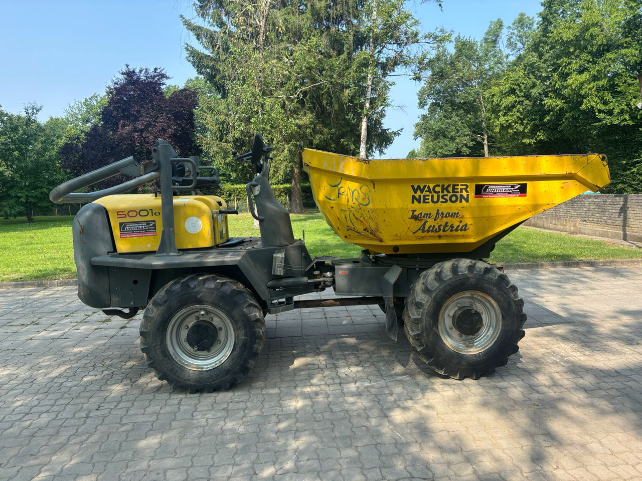 Wacker Neuson 5001 - Dumpperi: kuva Wacker Neuson 5001 - Dumpperi Wacker Neuson 5001 - Dumpperi: kuva Wacker Neuson 5001 - Dumpperi