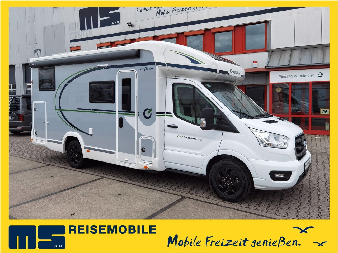 Chausson 627 TITANIUM / -2026- / 165PS-8G. / EINZELBETTEN - Puoli-integroitu asuntoauto: kuva Chausson 627 TITANIUM / -2026- / 165PS-8G. / EINZELBETTEN - Puoli-integroitu asuntoauto Chausson 627 TITANIUM / -2026- / 165PS-8G. / EINZELBETTEN - Puoli-integroitu asuntoauto: kuva Chausson 627 TITANIUM / -2026- / 165PS-8G. / EINZELBETTEN - Puoli-integroitu asuntoauto