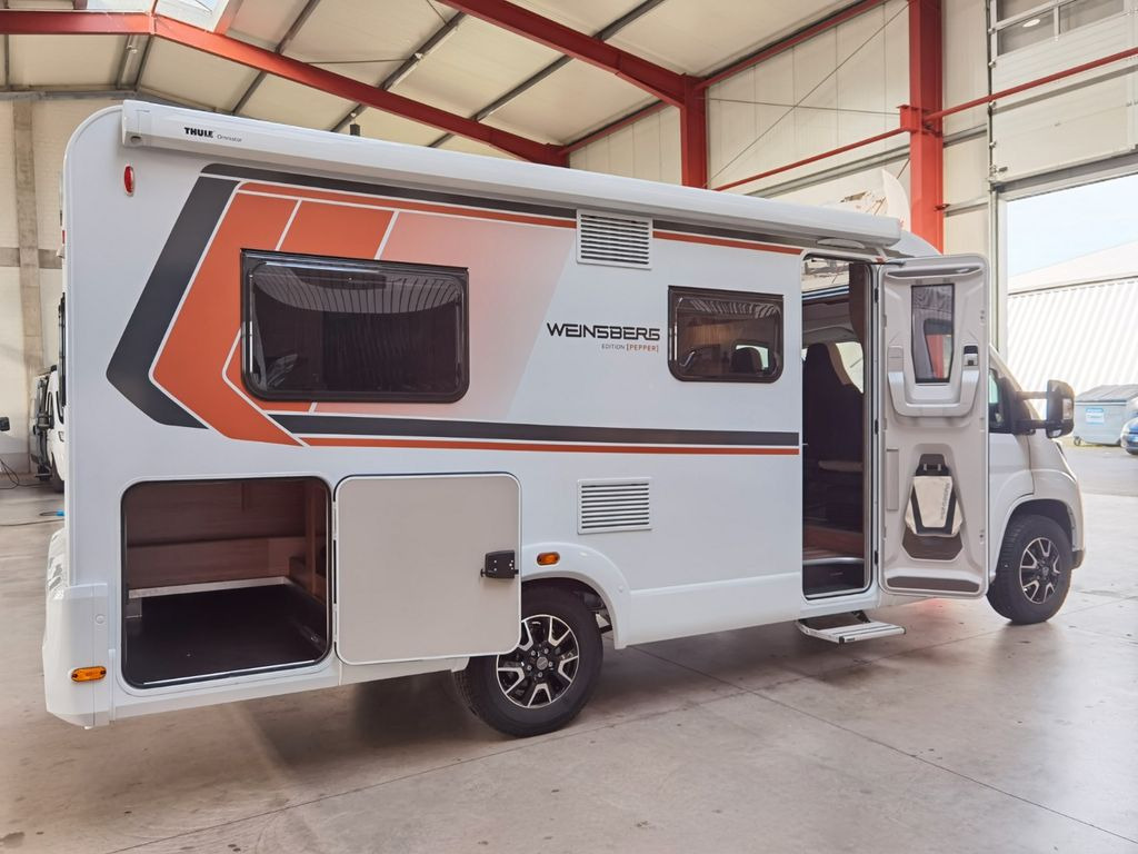 Uusi Puoli-integroitu asuntoauto Weinsberg CARACOMPACT 600 MF EDITION PEPPER /- MODELL 2025: kuva Uusi Puoli-integroitu asuntoauto Weinsberg CARACOMPACT 600 MF EDITION PEPPER /- MODELL 2025