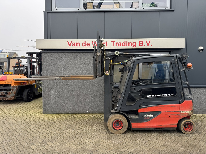 Linde E 25 L - Sähkötrukki: kuva Linde E 25 L - Sähkötrukki Linde E 25 L - Sähkötrukki: kuva Linde E 25 L - Sähkötrukki