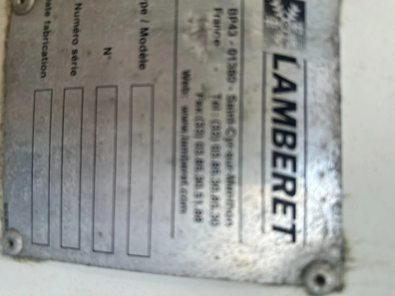 Refrigeraattori puoliperävaunu LAMBERET LVF S 3F: kuva Refrigeraattori puoliperävaunu LAMBERET LVF S 3F