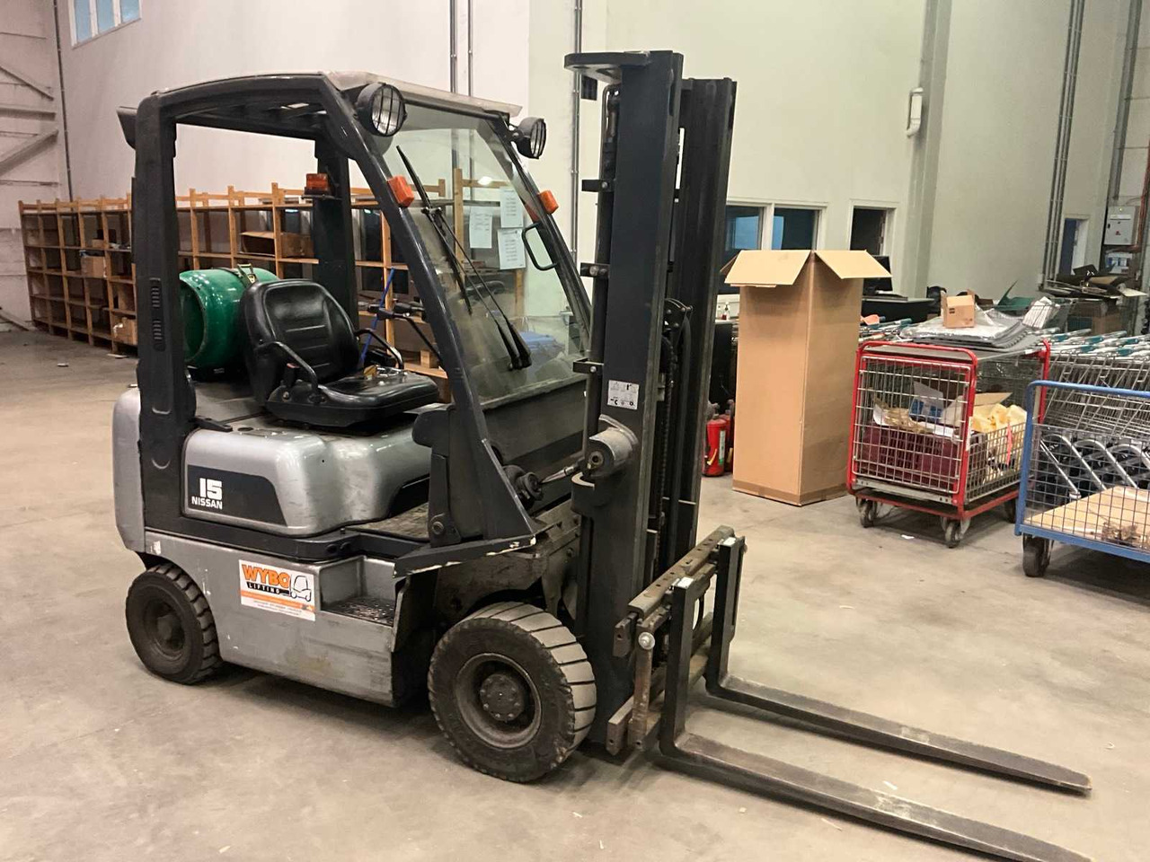 2008 NISSAN P1D1A15LQ FORKLIFT - Vastapainotrukki: kuva 2008 NISSAN P1D1A15LQ FORKLIFT - Vastapainotrukki 2008 NISSAN P1D1A15LQ FORKLIFT - Vastapainotrukki: kuva 2008 NISSAN P1D1A15LQ FORKLIFT - Vastapainotrukki