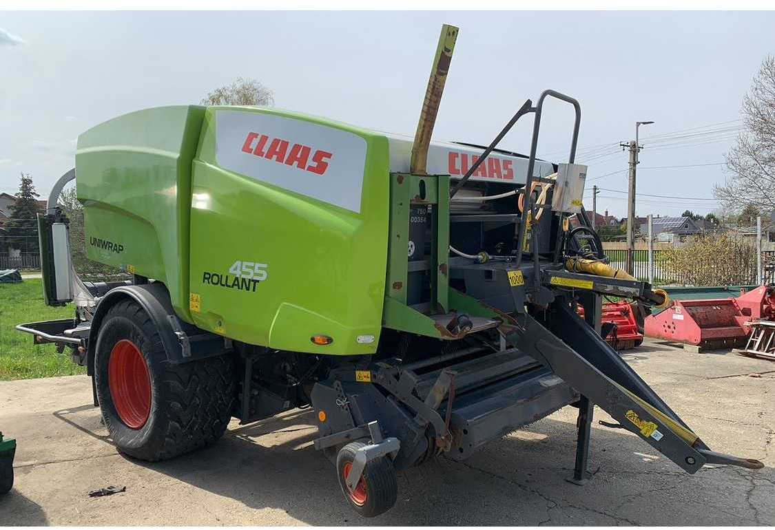 CLAAS ROLLANT 455 - Käärijä: kuva CLAAS ROLLANT 455 - Käärijä CLAAS ROLLANT 455 - Käärijä: kuva CLAAS ROLLANT 455 - Käärijä
