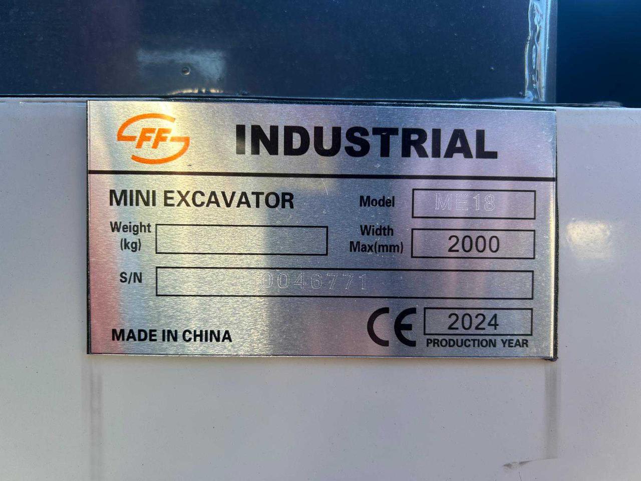 Minikuormaaja FF industrial ME18: kuva Minikuormaaja FF industrial ME18